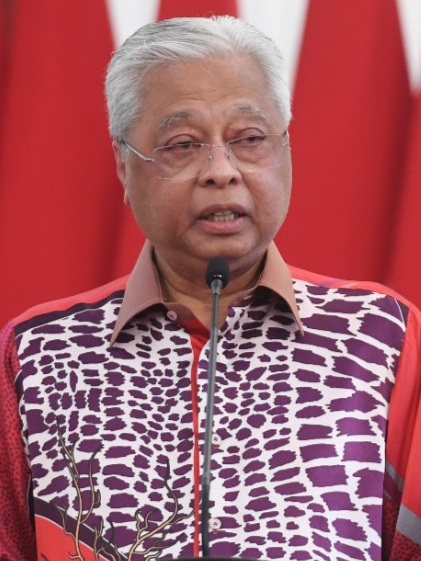 Portrait of Dato' Sri Ismail Sabri Yaakob (2022); illustrative image, not an oath-taking photograph.