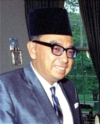 Portrait of Tun Abdul Razak Hussein (1961); illustrative image, not an oath-taking photograph.